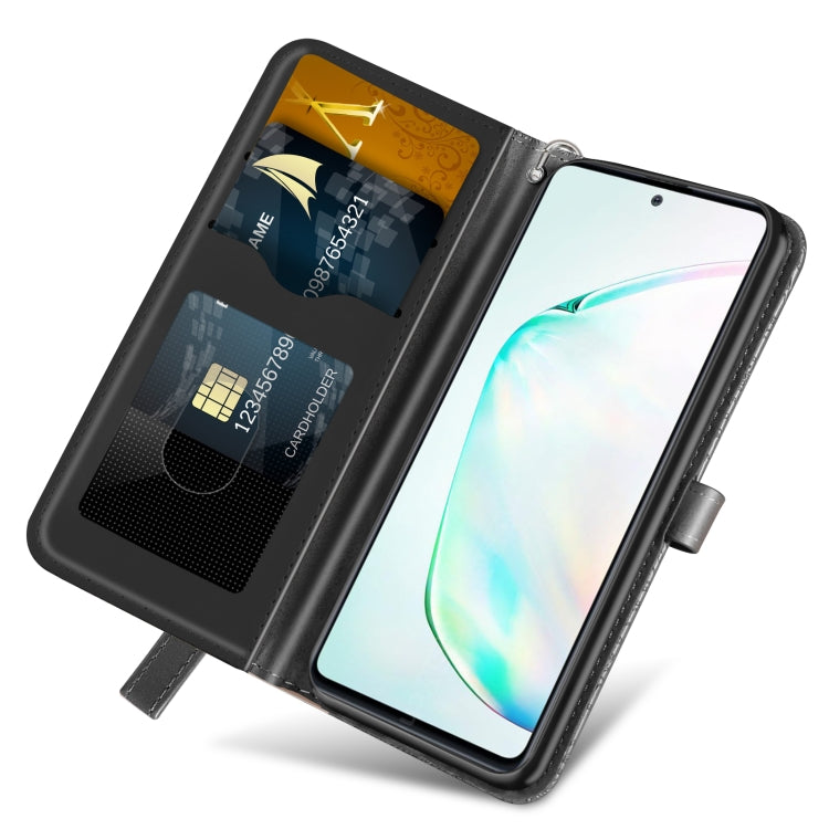 For Samsung Galaxy A91 Life of Tree Embossing Pattern Horizontal Flip Leather Case with Holder & Card Slot & Wallet & Photo Frame & Lanyard