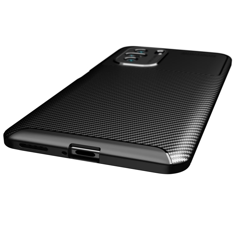 For Xiaomi Redmi K40 / K40 Pro Carbon Fiber Texture Shockproof TPU Case