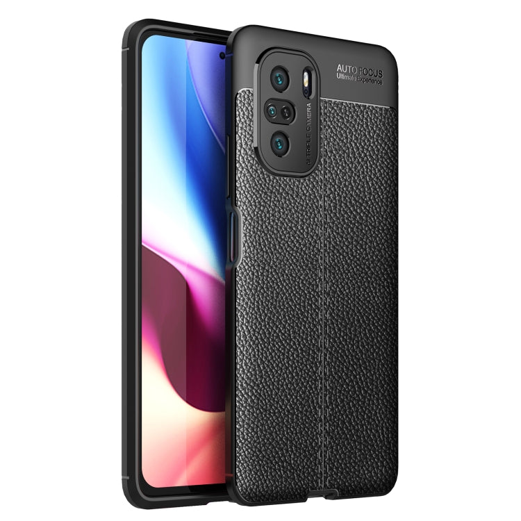 For Xiaomi Redmi K40 / K40 Pro Litchi Texture TPU Shockproof Case