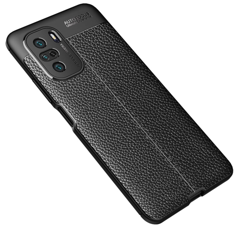 For Xiaomi Redmi K40 / K40 Pro Litchi Texture TPU Shockproof Case