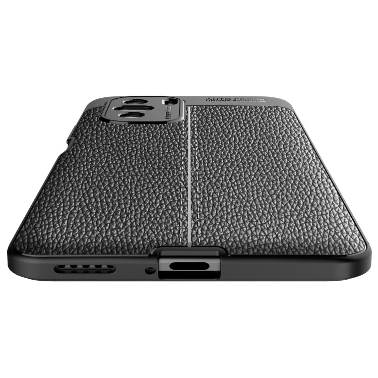 For Xiaomi Redmi K40 / K40 Pro Litchi Texture TPU Shockproof Case