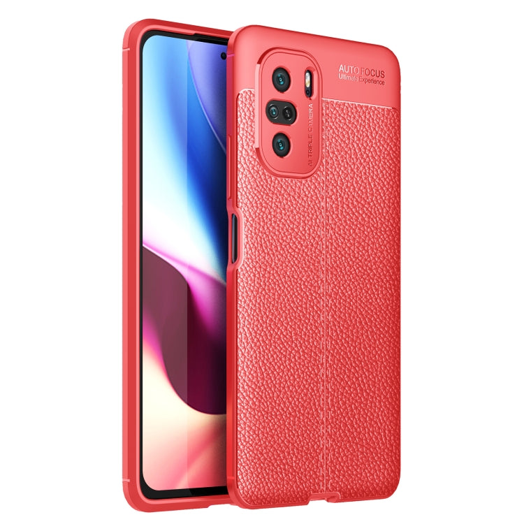 For Xiaomi Redmi K40 / K40 Pro Litchi Texture TPU Shockproof Case