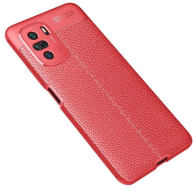 For Xiaomi Redmi K40 / K40 Pro Litchi Texture TPU Shockproof Case