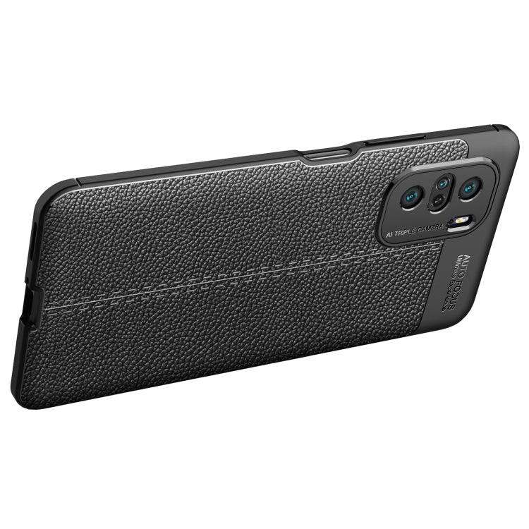 For Xiaomi Redmi K40 / K40 Pro Litchi Texture TPU Shockproof Case