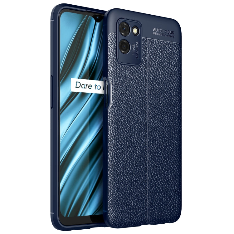 For OPPO Realme V11 Litchi Texture TPU Shockproof Case