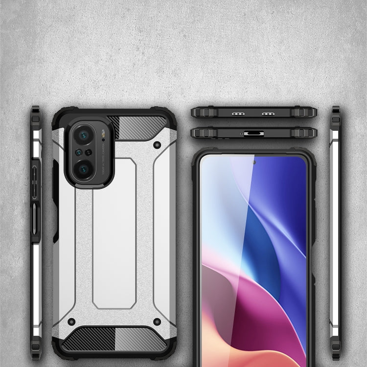 For Xiaomi Redmi K40 / K40 Pro Magic Armor TPU + PC Combination Case