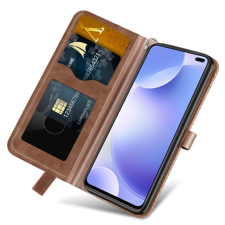 For Xiaomi Redmi K30 Life of Tree Embossing Pattern Horizontal Flip Leather Case with Holder & Card Slot & Wallet & Photo Frame & Lanyard