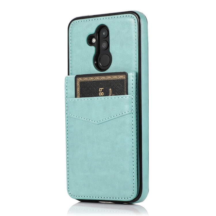 For Huawei Mate 20 Lite Solid Color PC + TPU Protective Case with Holder & Card Slots