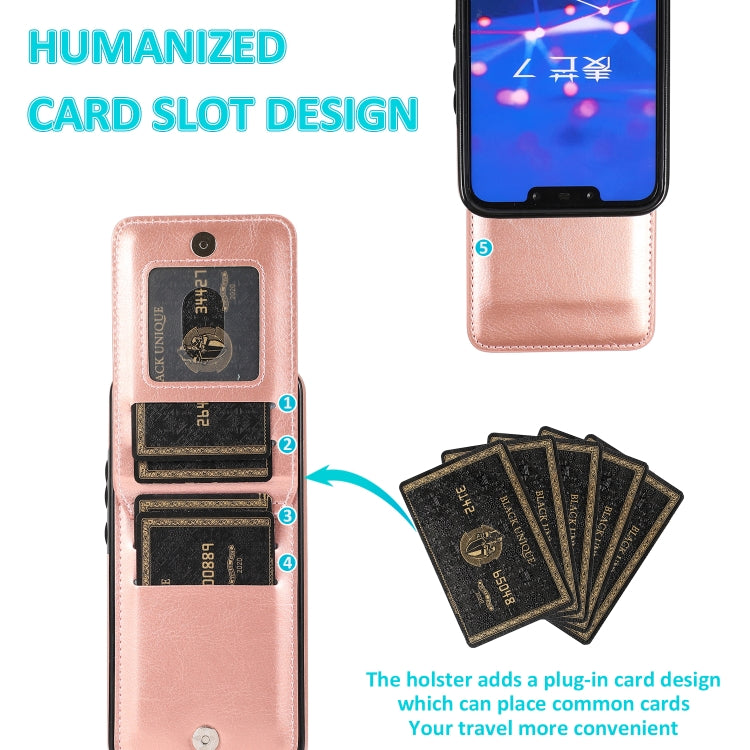 For Huawei Mate 20 Lite Solid Color PC + TPU Protective Case with Holder & Card Slots