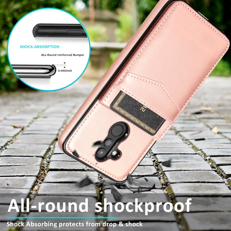 For Huawei Mate 20 Lite Solid Color PC + TPU Protective Case with Holder & Card Slots