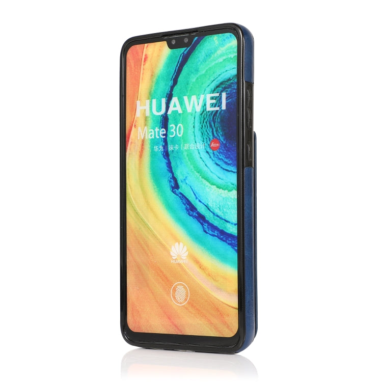 For Huawei Mate 30 Solid Color PC + TPU Protective Case with Holder & Card Slots
