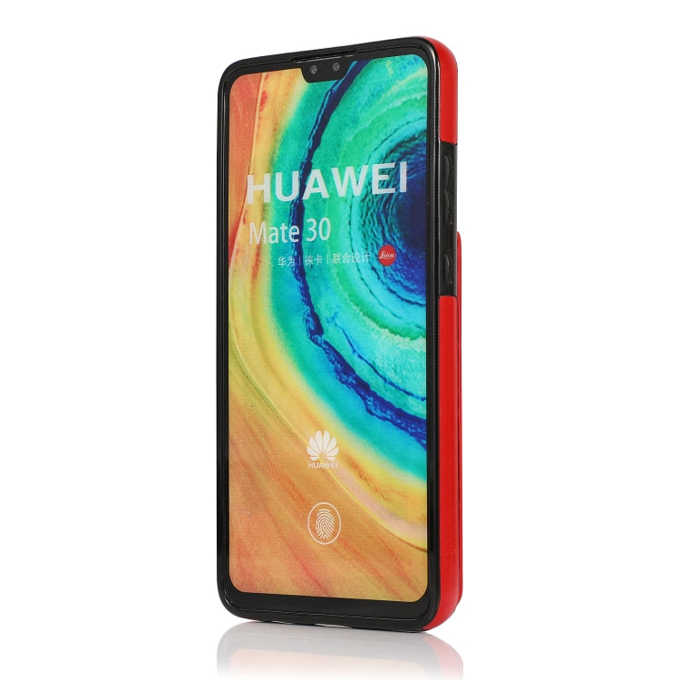 For Huawei Mate 30 Solid Color PC + TPU Protective Case with Holder & Card Slots