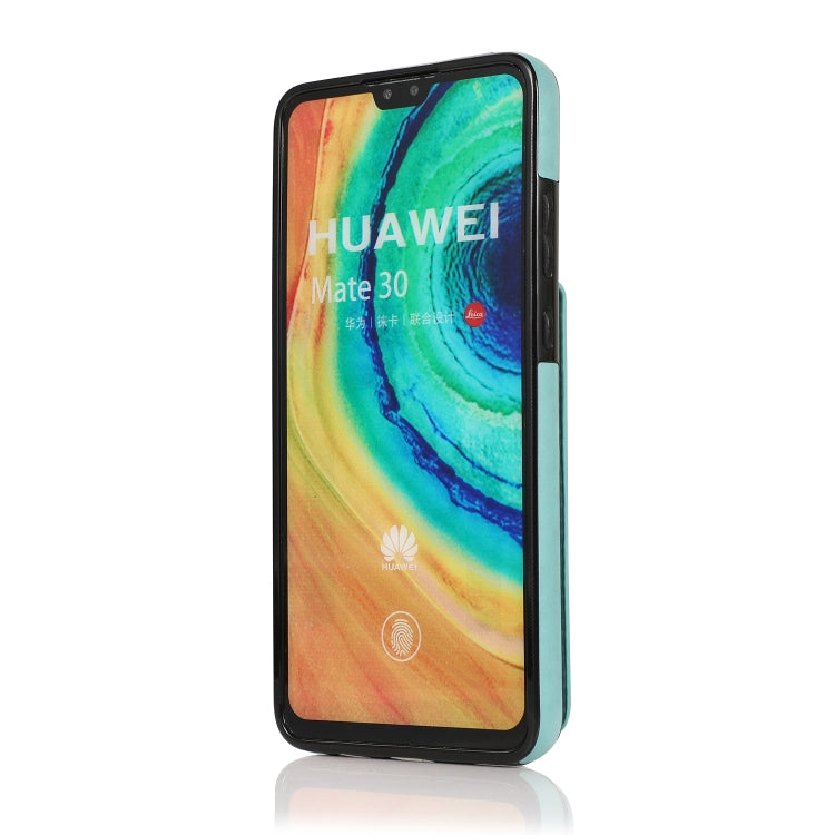 For Huawei Mate 30 Solid Color PC + TPU Protective Case with Holder & Card Slots