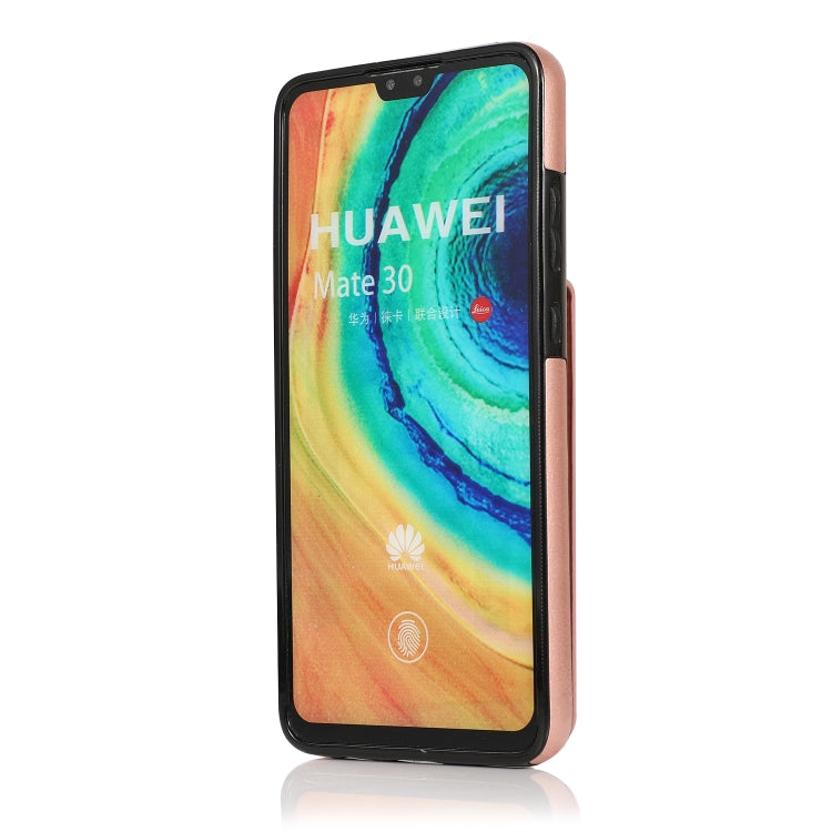 For Huawei Mate 30 Solid Color PC + TPU Protective Case with Holder & Card Slots