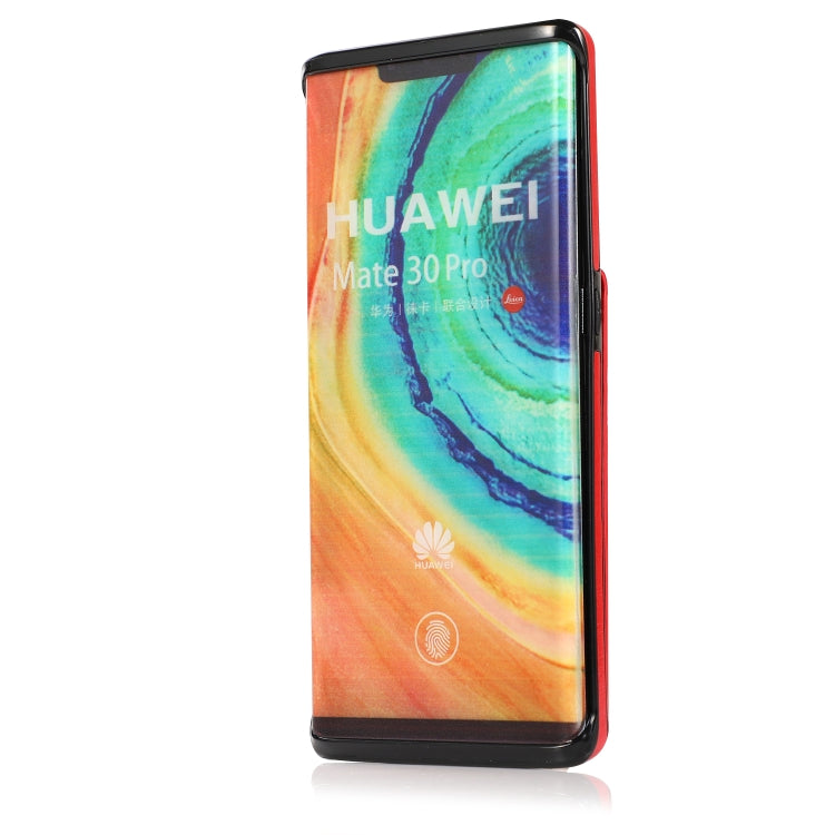 For Huawei Mate 30 Pro Solid Color PC + TPU Protective Case with Holder & Card Slots