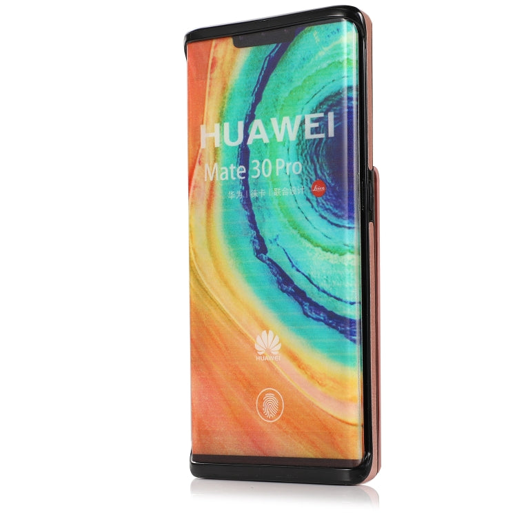 For Huawei Mate 30 Pro Solid Color PC + TPU Protective Case with Holder & Card Slots