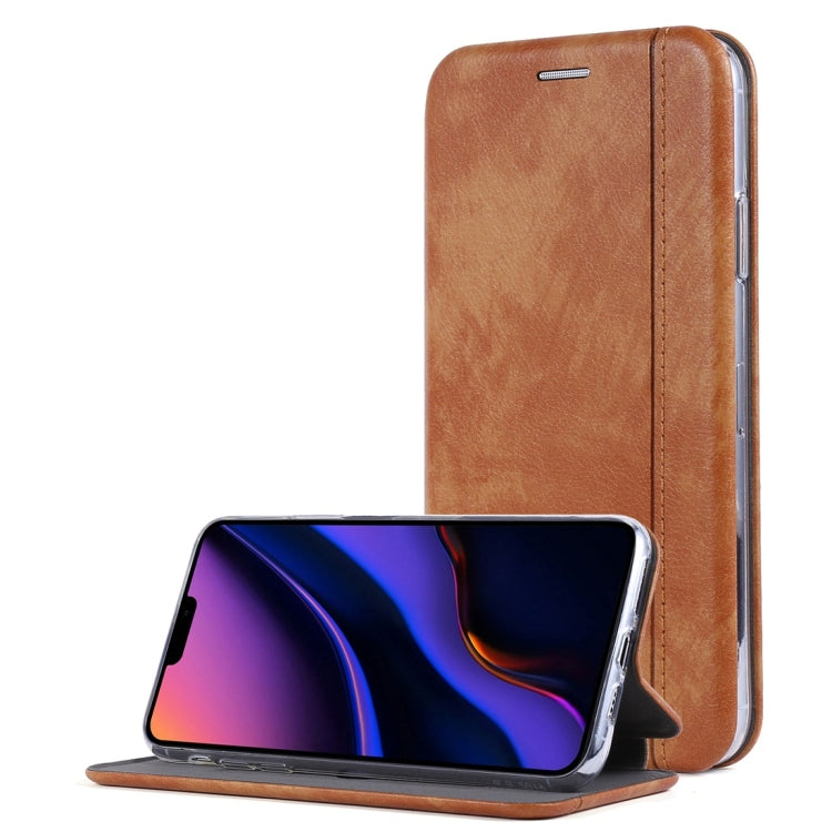 For iPhone 11 Pro Business Style Horizontal Flip Leather Case, with Holder & Card Slots