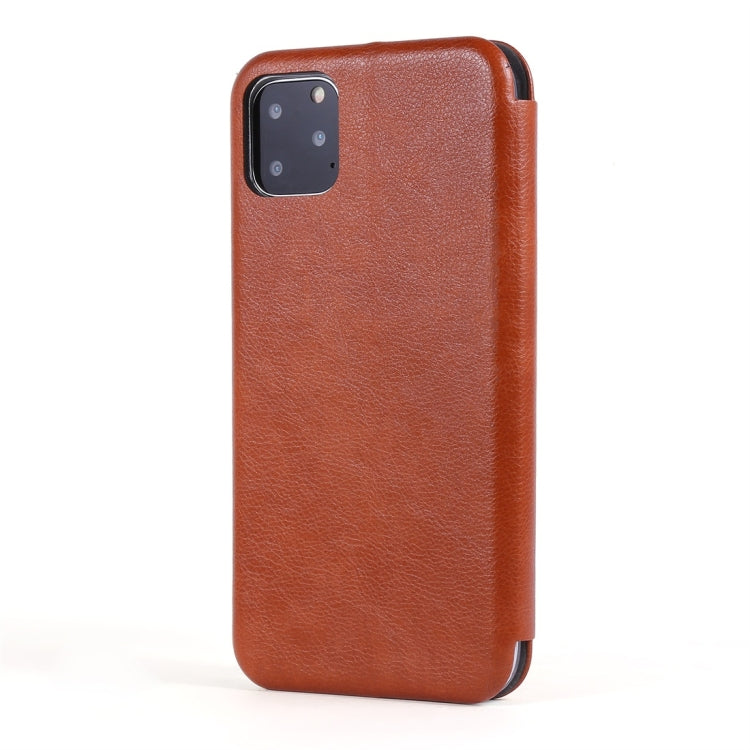 For iPhone 11 Pro Business Style Horizontal Flip Leather Case, with Holder & Card Slots