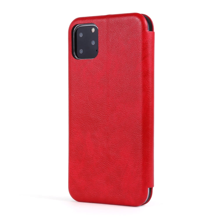 For iPhone 11 Business Style Horizontal Flip Leather Case, with Holder & Card Slots