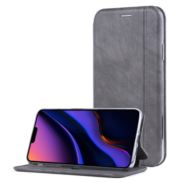 For iPhone 11 Business Style Horizontal Flip Leather Case, with Holder & Card Slots