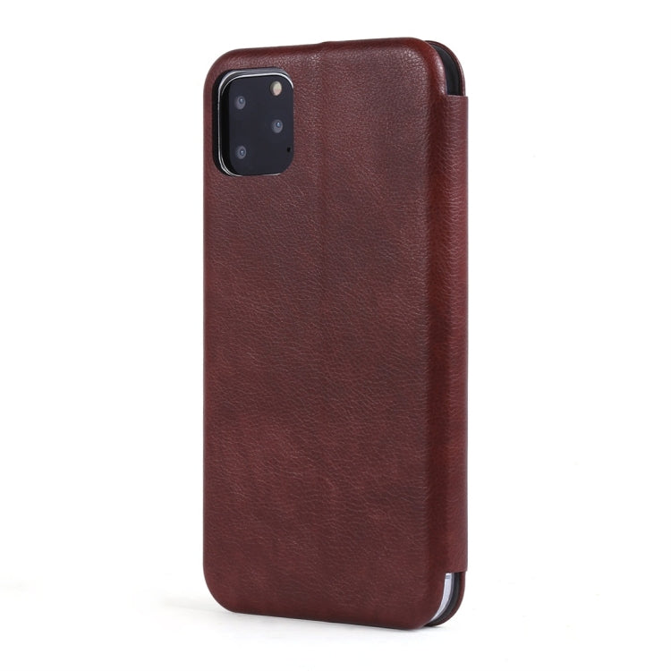 For iPhone 11 Business Style Horizontal Flip Leather Case, with Holder & Card Slots