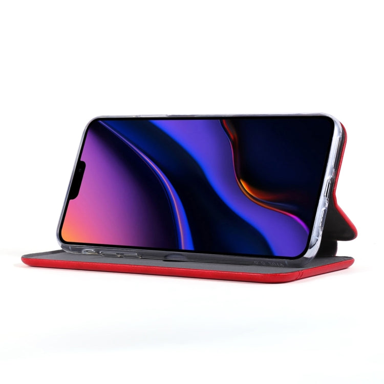 For iPhone 11 Pro Max Business Style Horizontal Flip Leather Case, with Holder & Card Slots