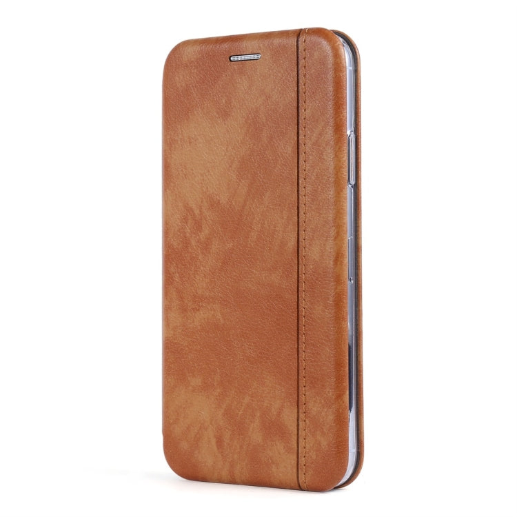 For iPhone 11 Pro Max Business Style Horizontal Flip Leather Case, with Holder & Card Slots