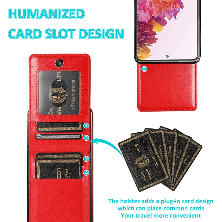 For Samsung Galaxy S20 FE Solid Color PC + TPU Protective Case with Holder & Card Slots