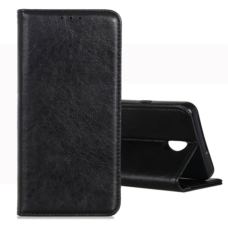 For LG K30 2019 Magnetic Retro Crazy Horse Texture Horizontal Flip Leather Case with Holder & Card Slots & Wallet