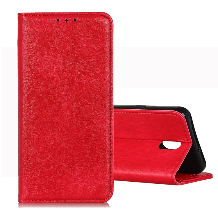 For LG K30 2019 Magnetic Retro Crazy Horse Texture Horizontal Flip Leather Case with Holder & Card Slots & Wallet