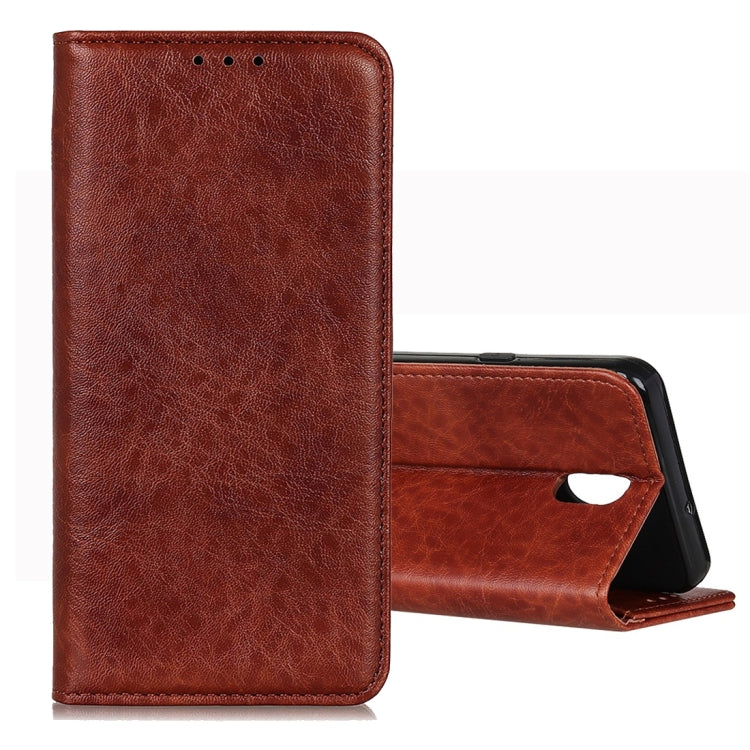 For LG K30 2019 Magnetic Retro Crazy Horse Texture Horizontal Flip Leather Case with Holder & Card Slots & Wallet