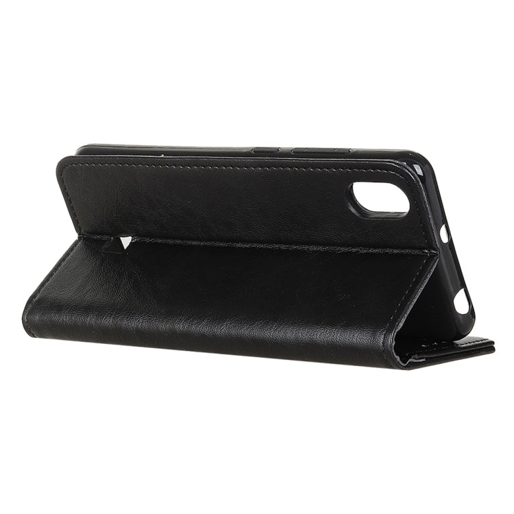 For LG K20 2019 Magnetic Retro Crazy Horse Texture Horizontal Flip Leather Case with Holder & Card Slots & Wallet