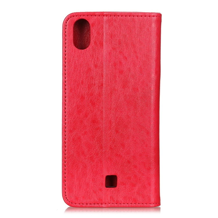For LG K20 2019 Magnetic Retro Crazy Horse Texture Horizontal Flip Leather Case with Holder & Card Slots & Wallet