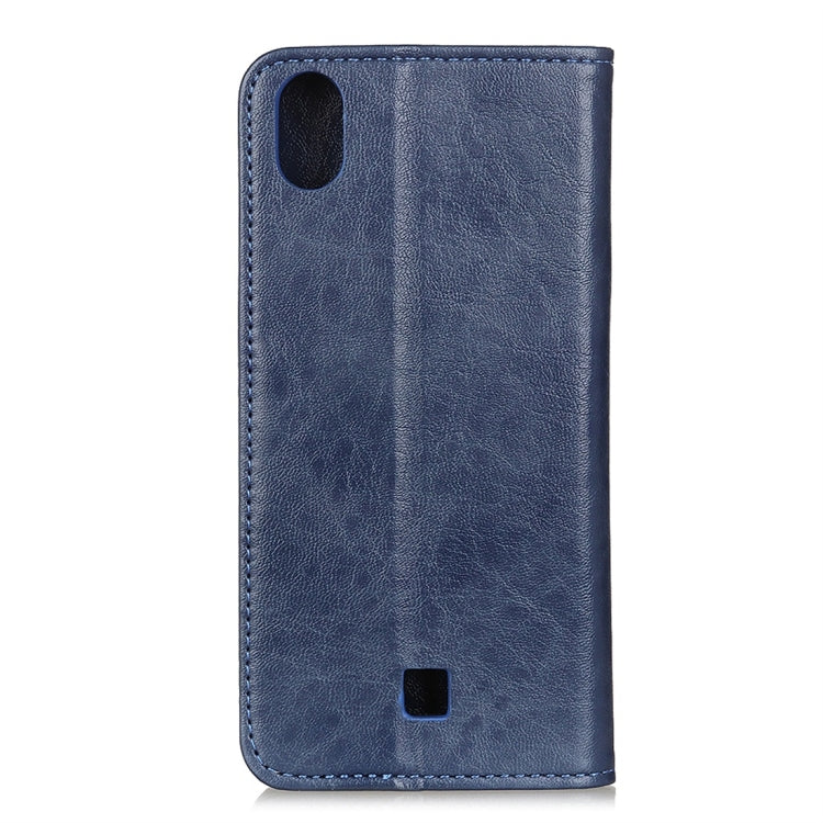 For LG K20 2019 Magnetic Retro Crazy Horse Texture Horizontal Flip Leather Case with Holder & Card Slots & Wallet