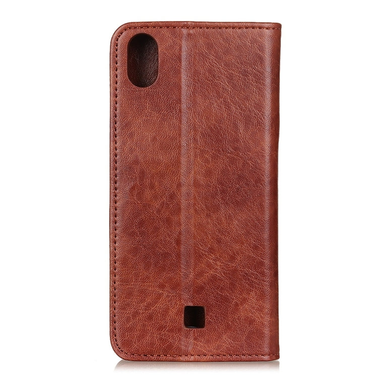 For LG K20 2019 Magnetic Retro Crazy Horse Texture Horizontal Flip Leather Case with Holder & Card Slots & Wallet