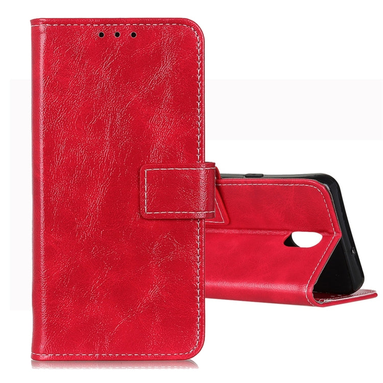 For LG K30 2019 Retro Crazy Horse Texture Horizontal Flip Leather Case with Holder & Card Slots & Wallet & Photo Frame