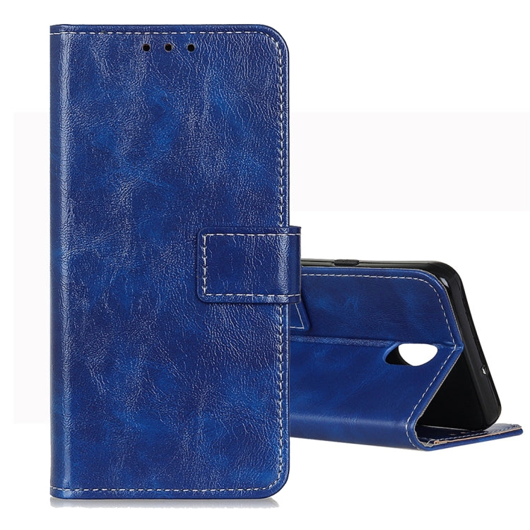For LG K30 2019 Retro Crazy Horse Texture Horizontal Flip Leather Case with Holder & Card Slots & Wallet & Photo Frame