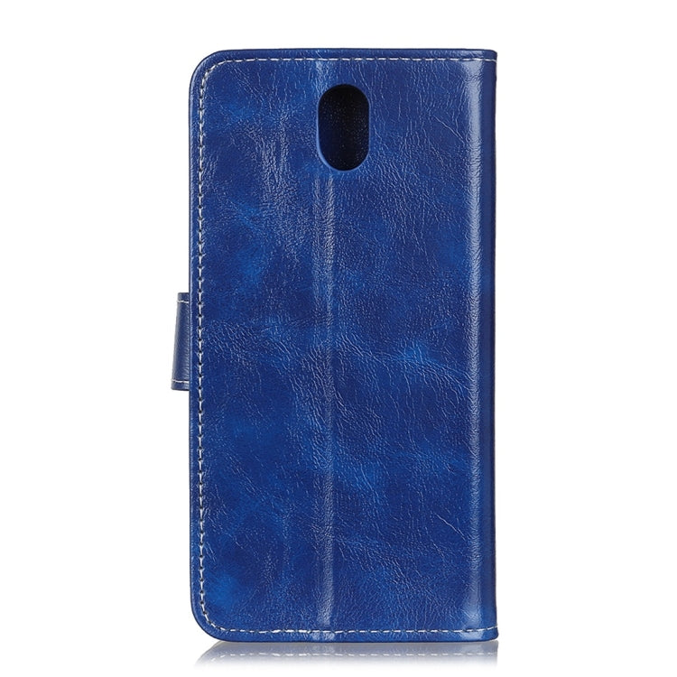 For LG K30 2019 Retro Crazy Horse Texture Horizontal Flip Leather Case with Holder & Card Slots & Wallet & Photo Frame