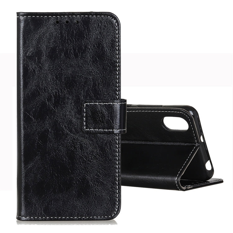 For LG K20 2019 Retro Crazy Horse Texture Horizontal Flip Leather Case with Holder & Card Slots & Wallet & Photo Frame