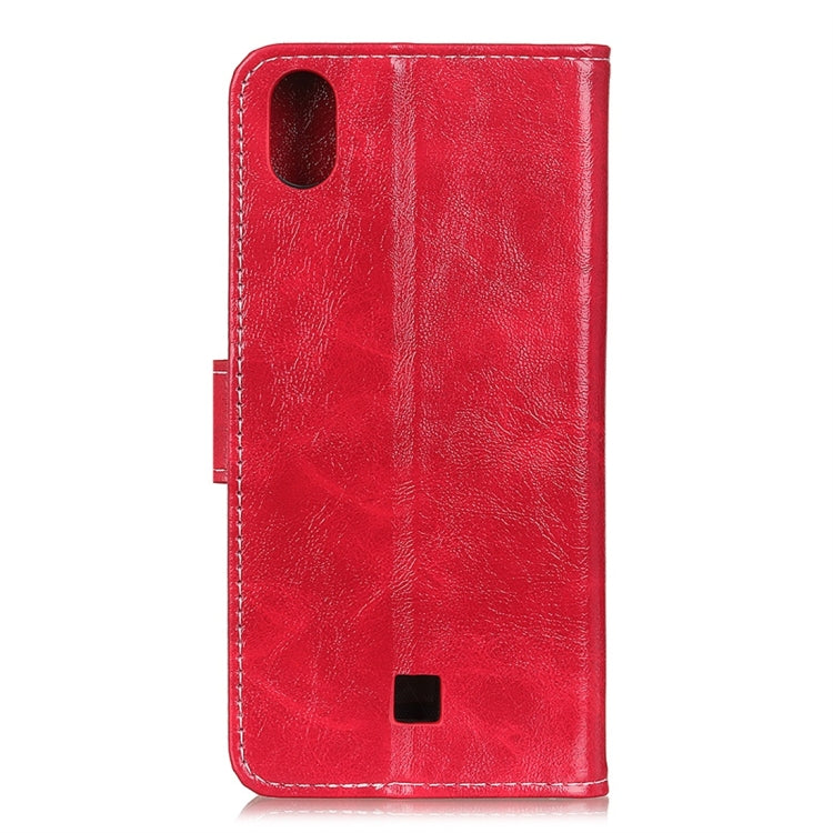 For LG K20 2019 Retro Crazy Horse Texture Horizontal Flip Leather Case with Holder & Card Slots & Wallet & Photo Frame