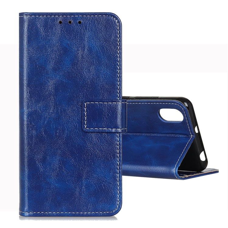 For LG K20 2019 Retro Crazy Horse Texture Horizontal Flip Leather Case with Holder & Card Slots & Wallet & Photo Frame