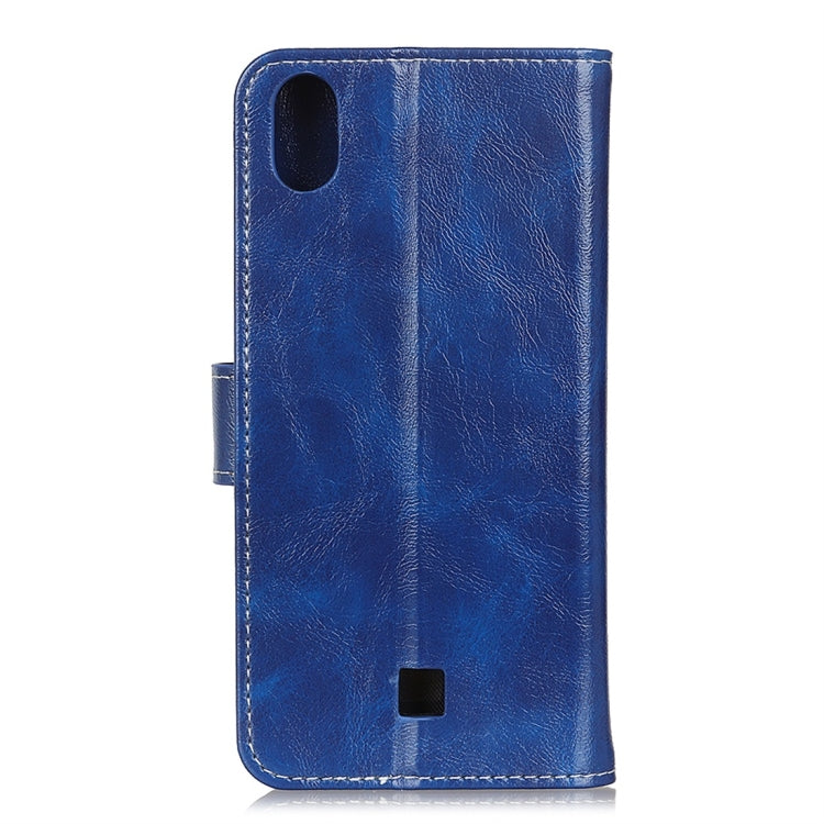 For LG K20 2019 Retro Crazy Horse Texture Horizontal Flip Leather Case with Holder & Card Slots & Wallet & Photo Frame