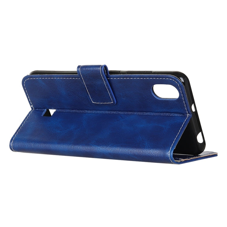 For LG K20 2019 Retro Crazy Horse Texture Horizontal Flip Leather Case with Holder & Card Slots & Wallet & Photo Frame