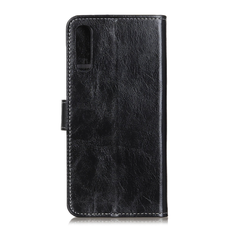 For Samsung Galaxy A02 Retro Crazy Horse Texture Horizontal Flip Leather Case with Holder & Card Slots & Photo Frame & Wallet