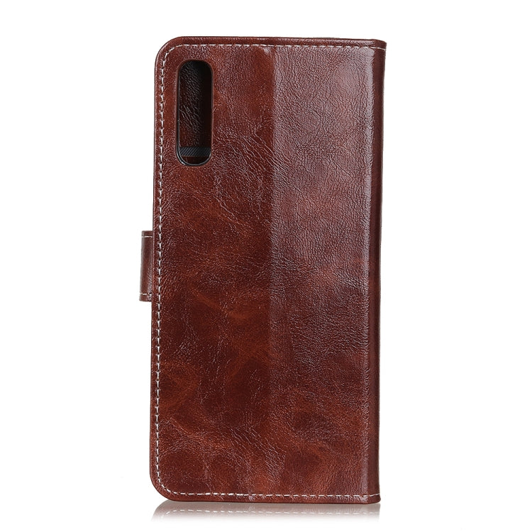For Samsung Galaxy A02 Retro Crazy Horse Texture Horizontal Flip Leather Case with Holder & Card Slots & Photo Frame & Wallet