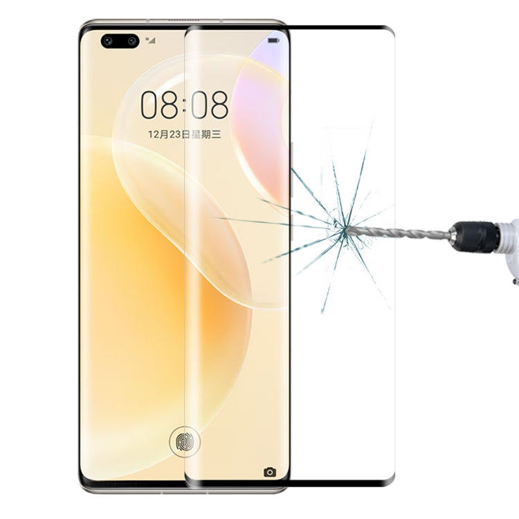 For Huawei nova 8 Pro 5G / nova 9 Pro 3D Curved Edge Full Screen Tempered Glass Film