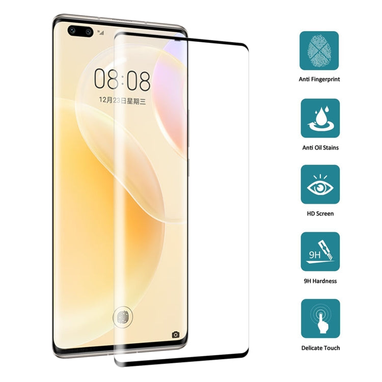For Huawei nova 8 Pro 5G / nova 9 Pro 3D Curved Edge Full Screen Tempered Glass Film