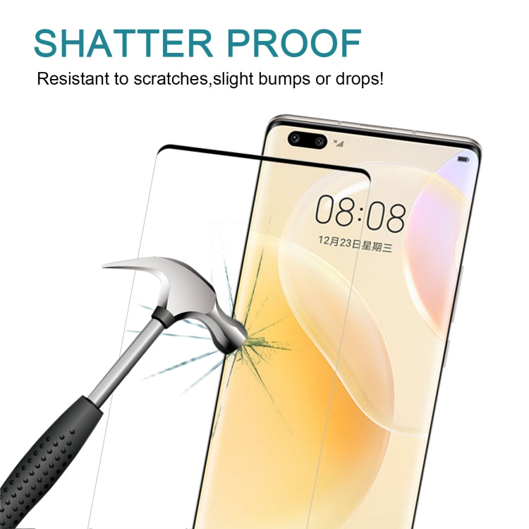 For Huawei nova 8 Pro 5G / nova 9 Pro 3D Curved Edge Full Screen Tempered Glass Film