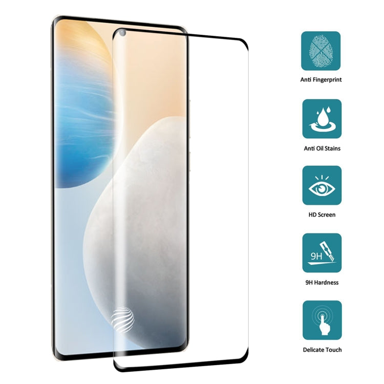 For vivo X60 Pro / X60 Pro+ / X60t Pro+ 25 PCS 3D Curved Edge Full Screen Tempered Glass Film
