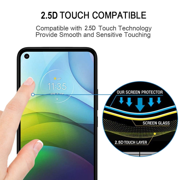 For Motorola Moto G9 Power Full Glue Full Screen Tempered Glass Film